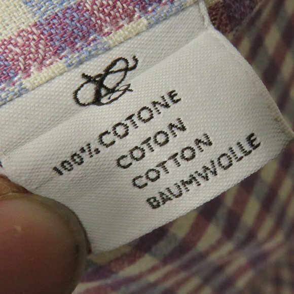 Canali‎ check print button front shirt - Picture 6 of 9